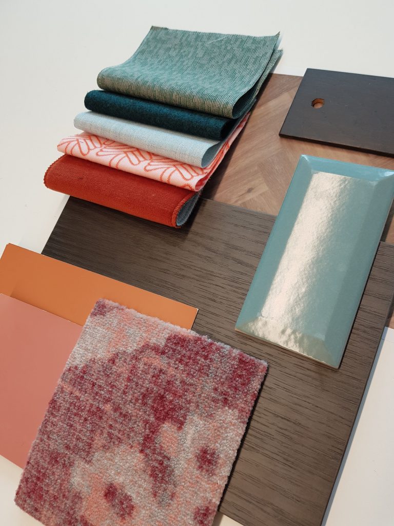 Eerste interieurontwerp Homerushuis