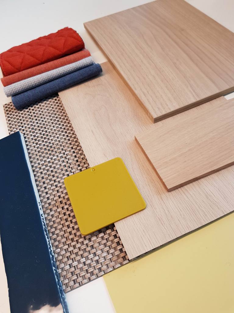 Eerste interieurontwerp Homerushuis