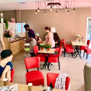 Zitplekken van De Koekerij