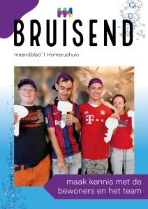 De voorkant van maandblad Bruisend nummer 1