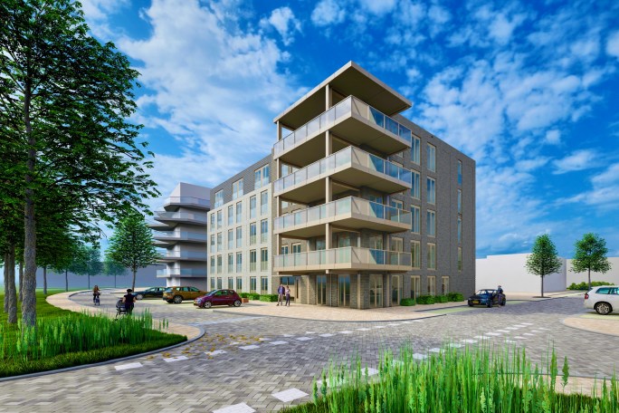 Een tekening van 't Homerushuis