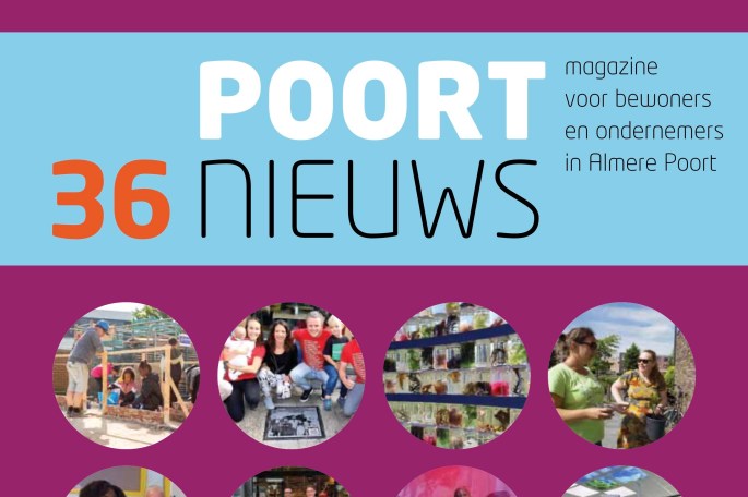 Het voorblad van PoortNieuws nummer 36