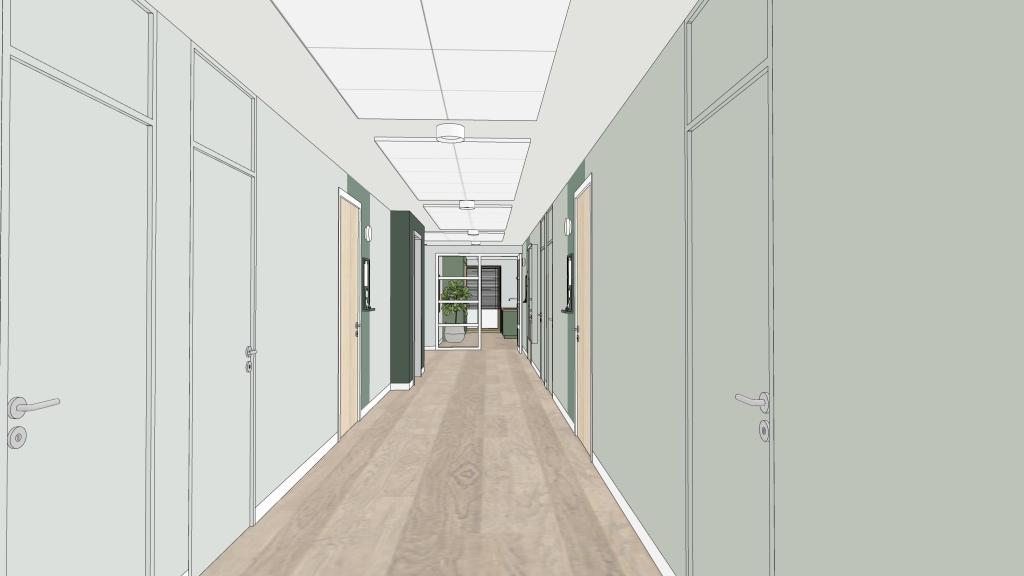 Interieurontwerp thema natuur