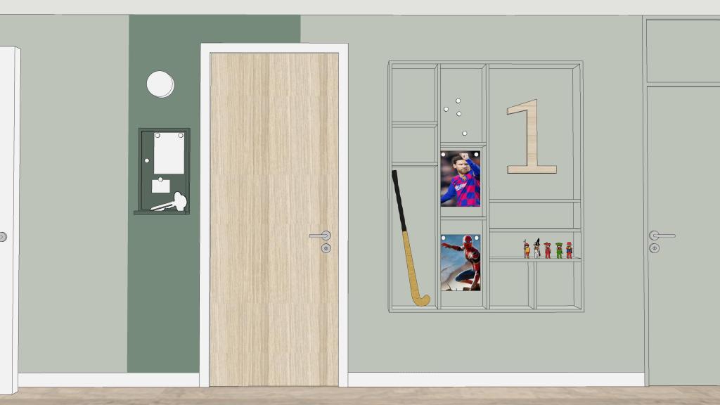 Interieurontwerp thema natuur