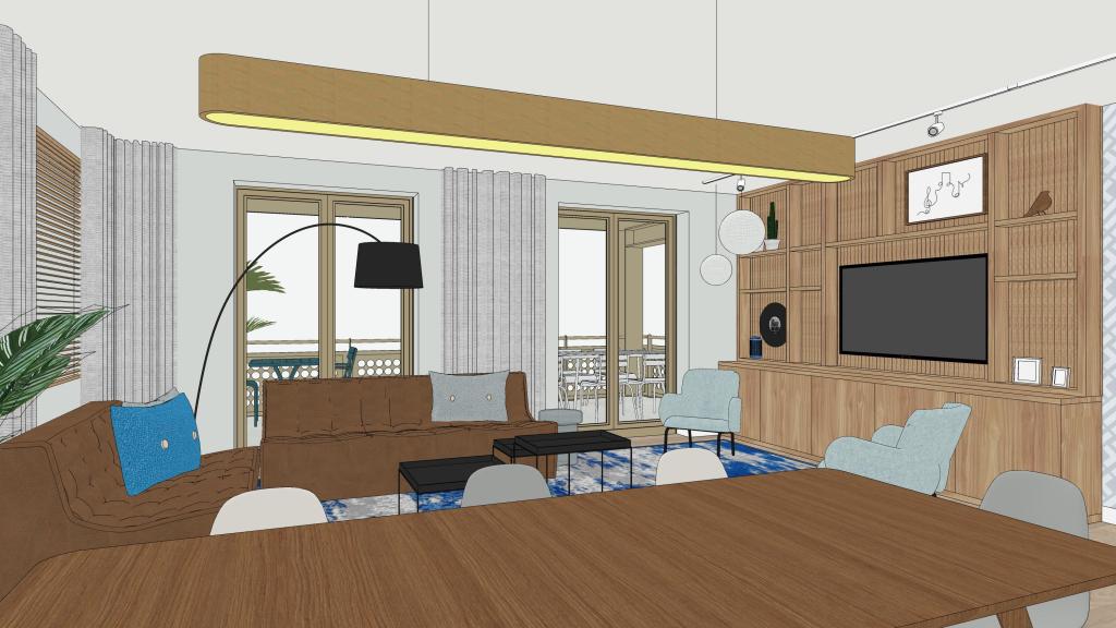 Interieurontwerp thema muziek