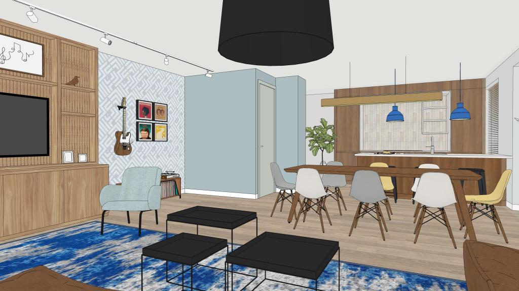 Interieurontwerp thema muziek