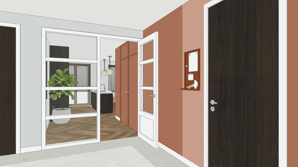 Interieurontwerp thema kunst