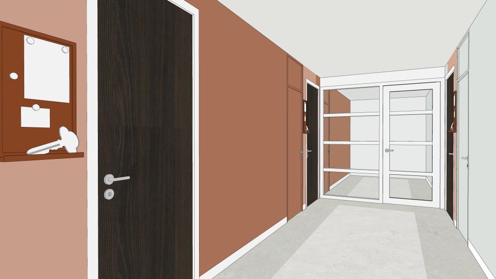 Interieurontwerp thema kunst