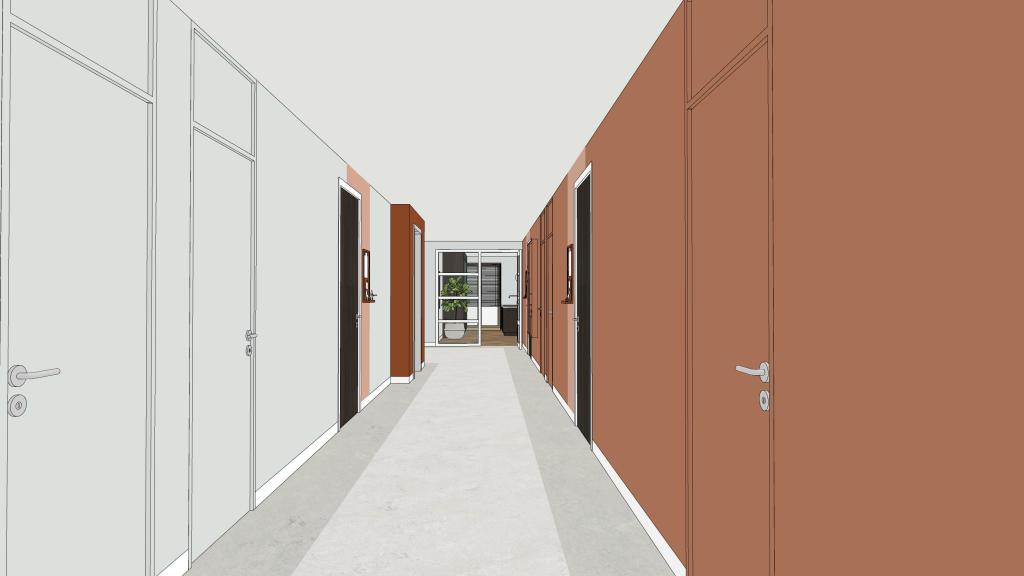 Interieurontwerp thema kunst