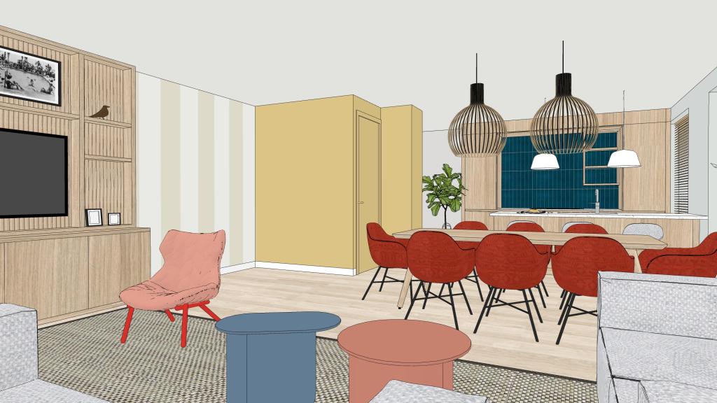 Interieurontwerp thema sport