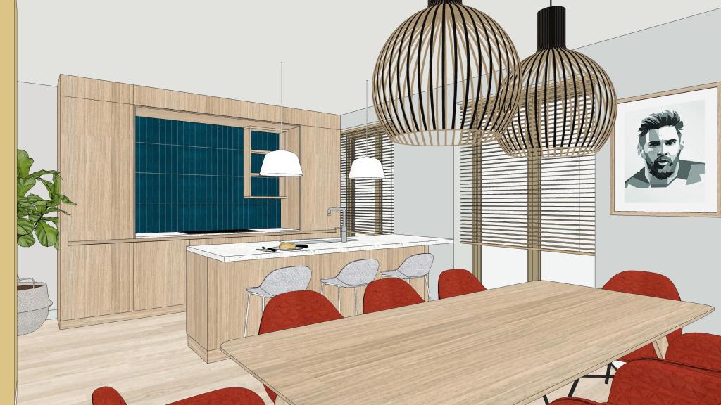 Interieurontwerp thema sport