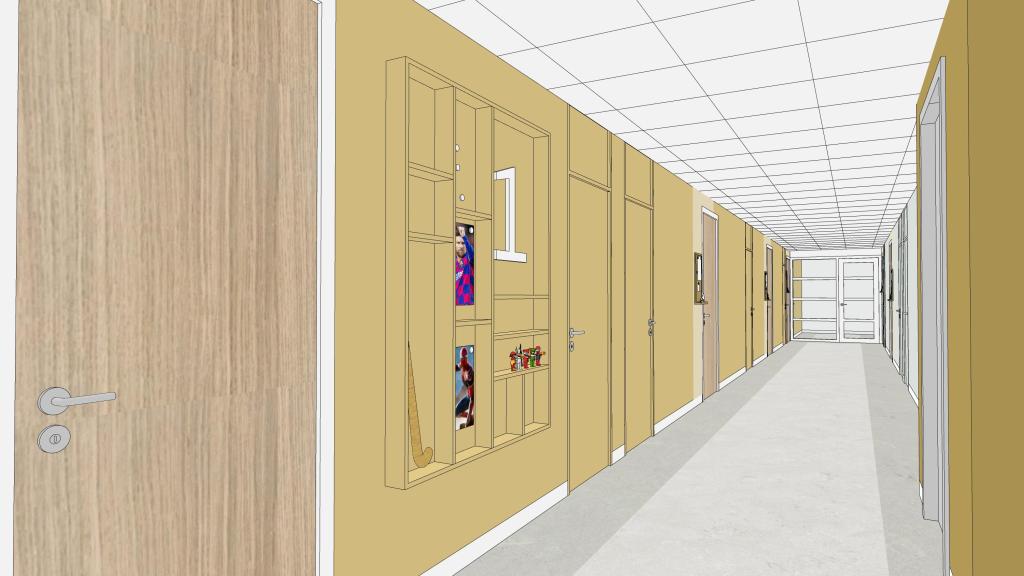 Interieurontwerp thema sport