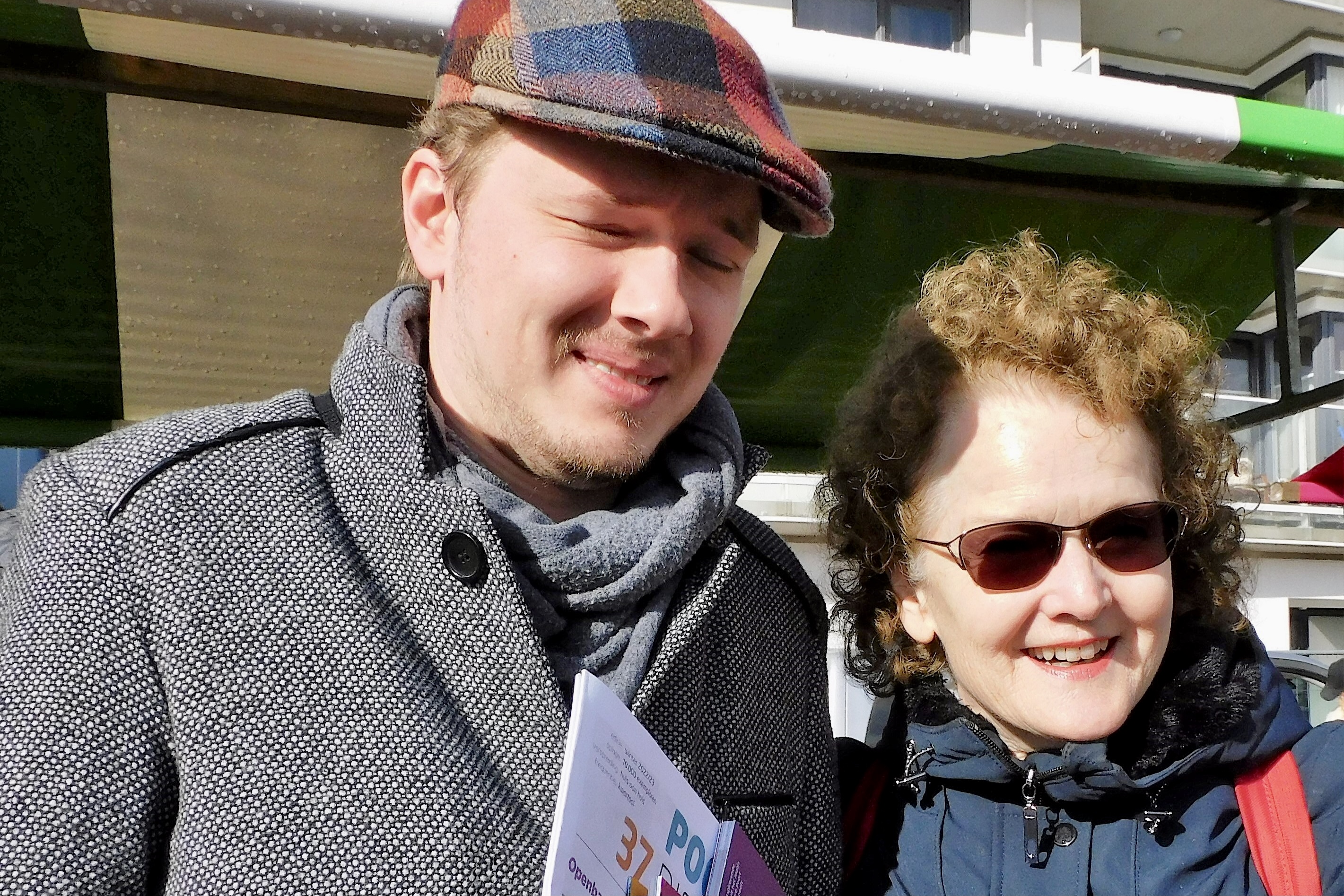 Foto buurtfeest startbouw