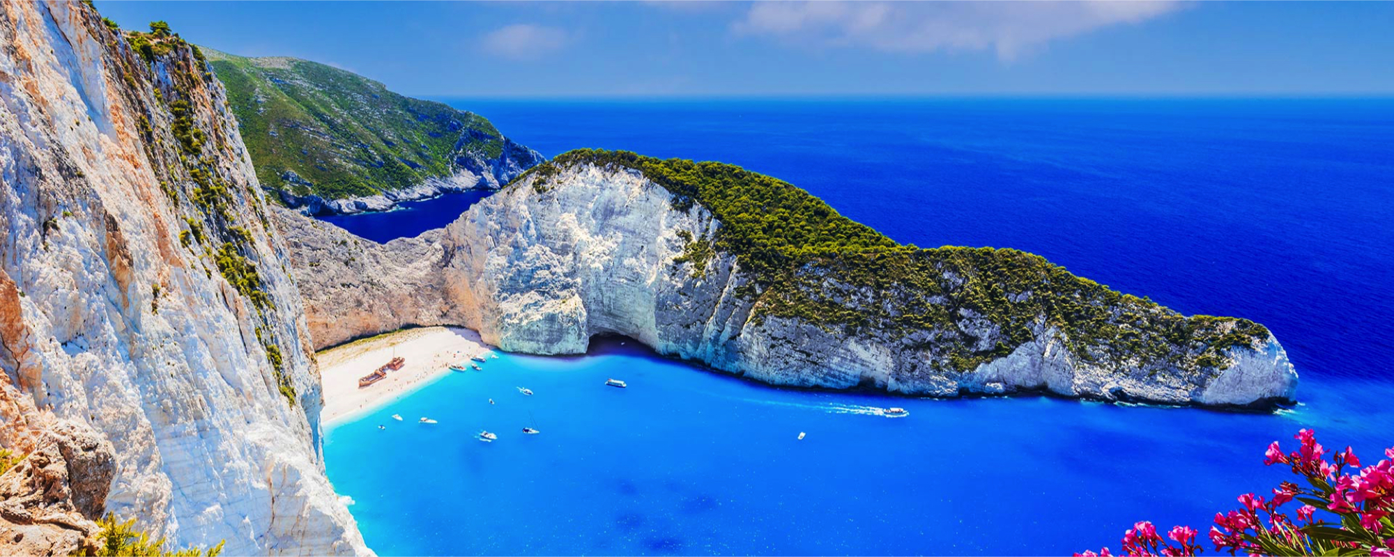 Foto van de kust van Zakynthos