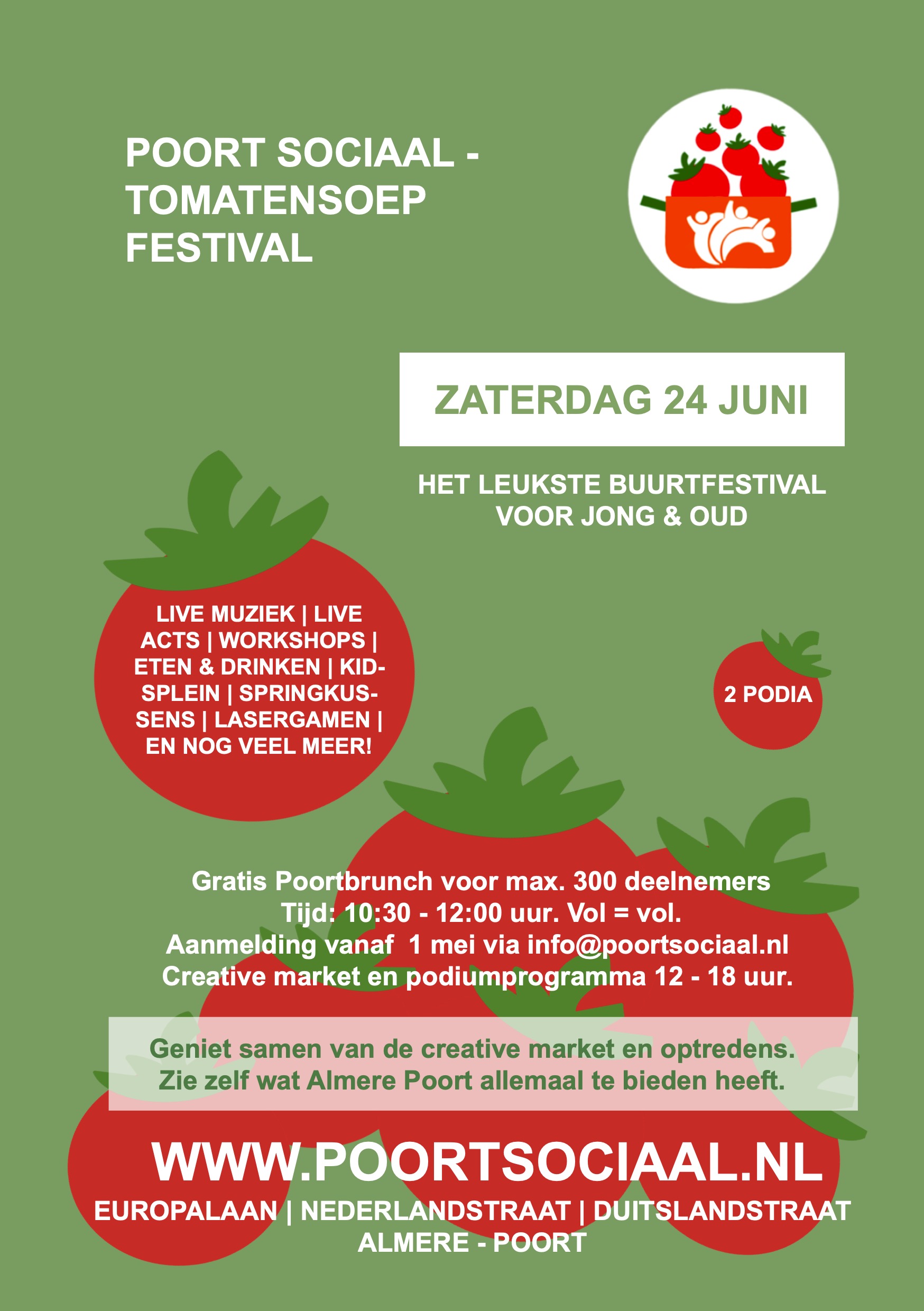Flyer Tomatensoep Festival