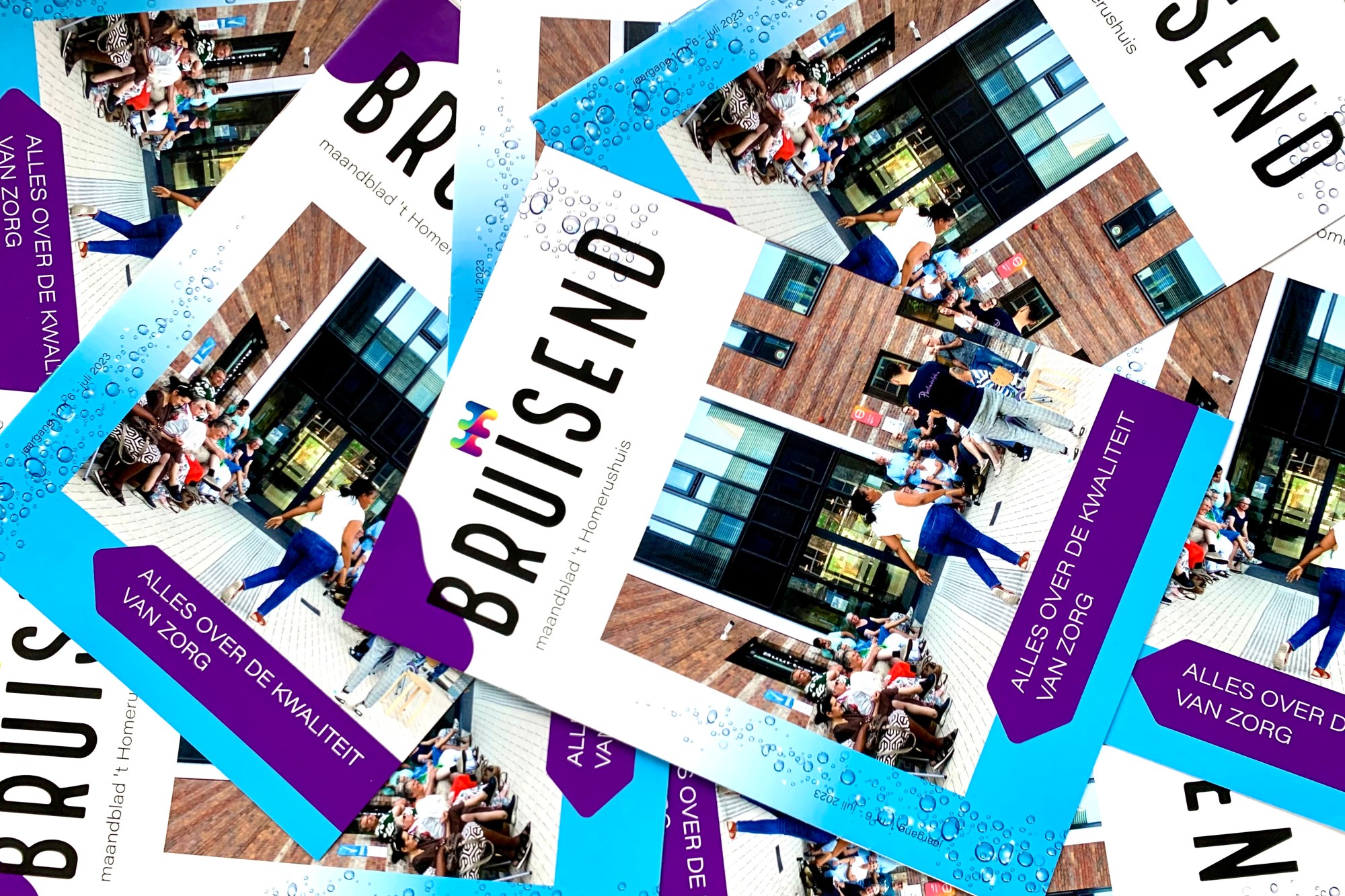 Meerdere exemplaren van Bruisend 6 verspreid