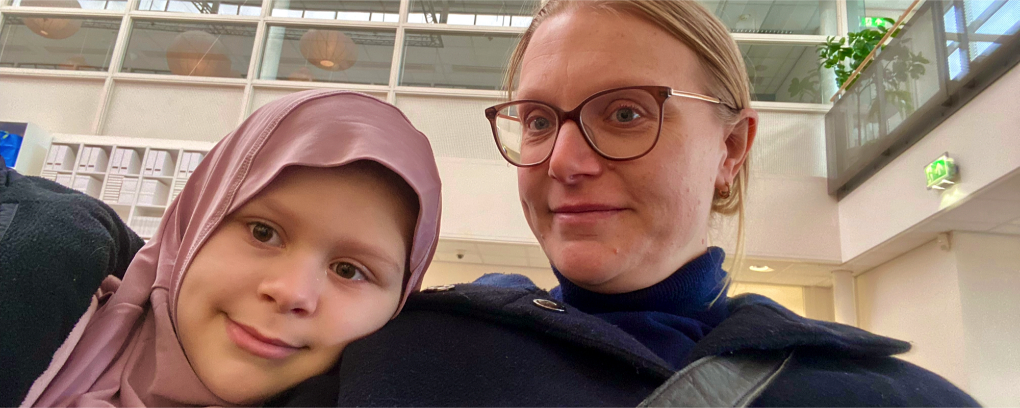 Francis met haar dochter