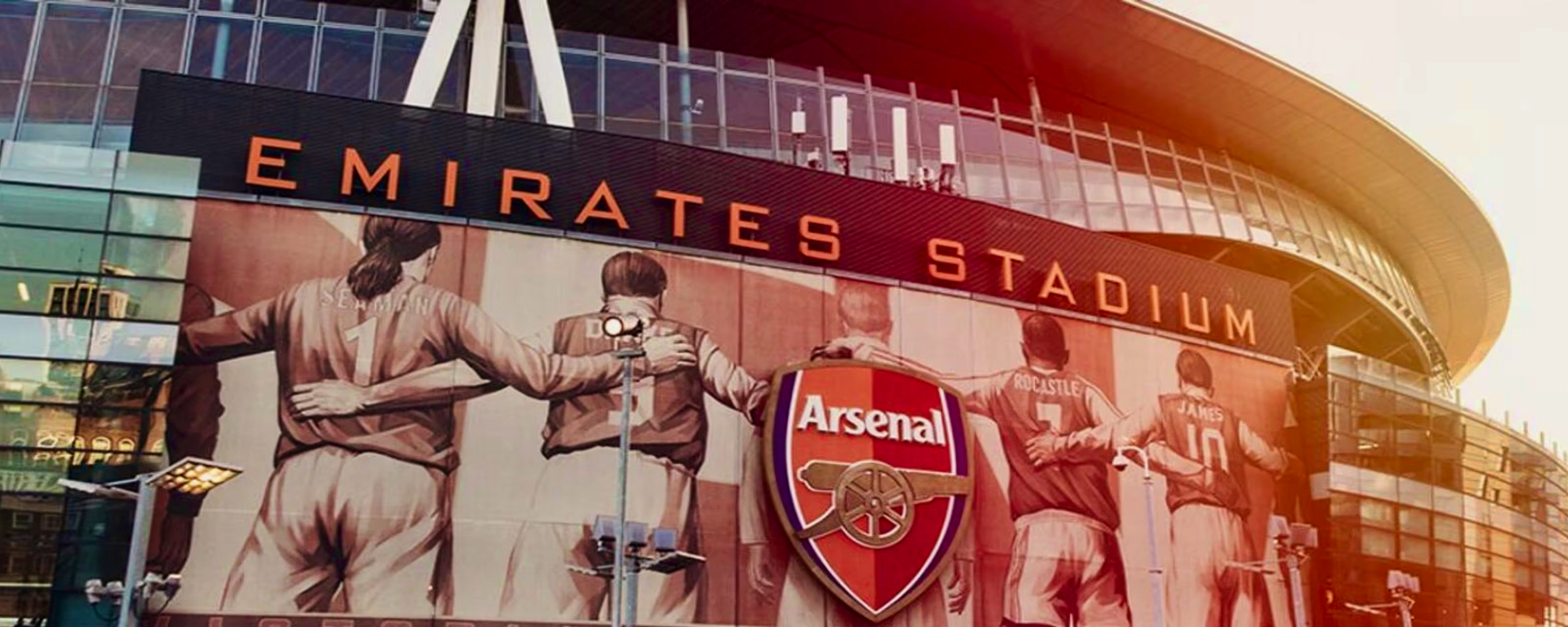 Het stadion van Arsenal